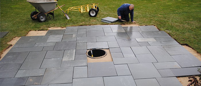 Patio Paver Installation