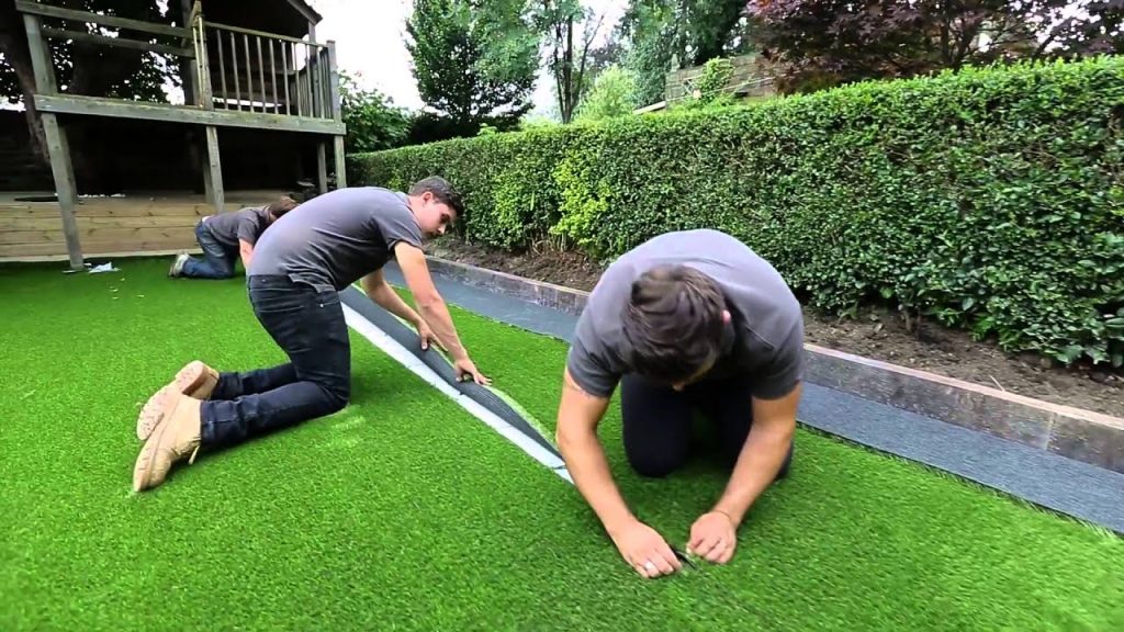 Installing Artificial Turf