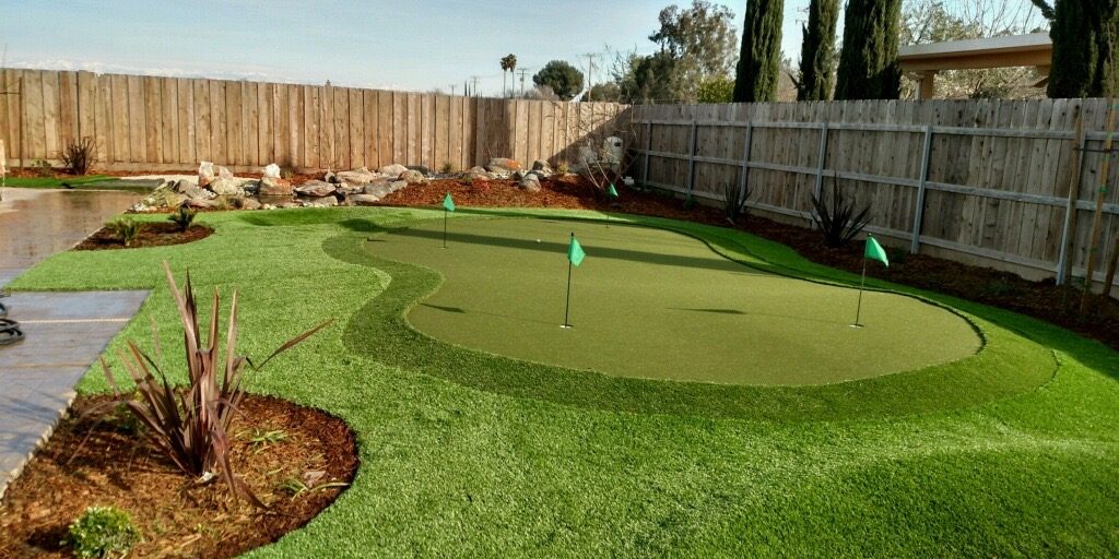 Putting Green Backyard