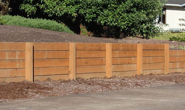 Wood Retaining Walls