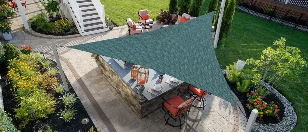 Patio Shade Installation