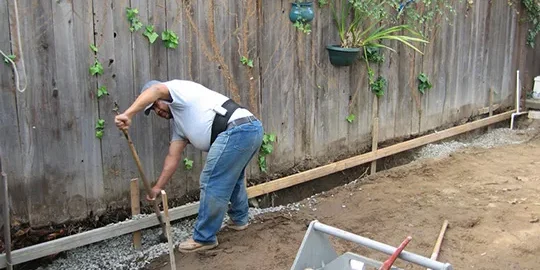 DIY French Drain Installation