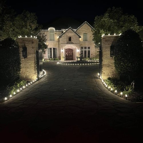 Christmas Light Installers by Pristine Landscaping Lighting