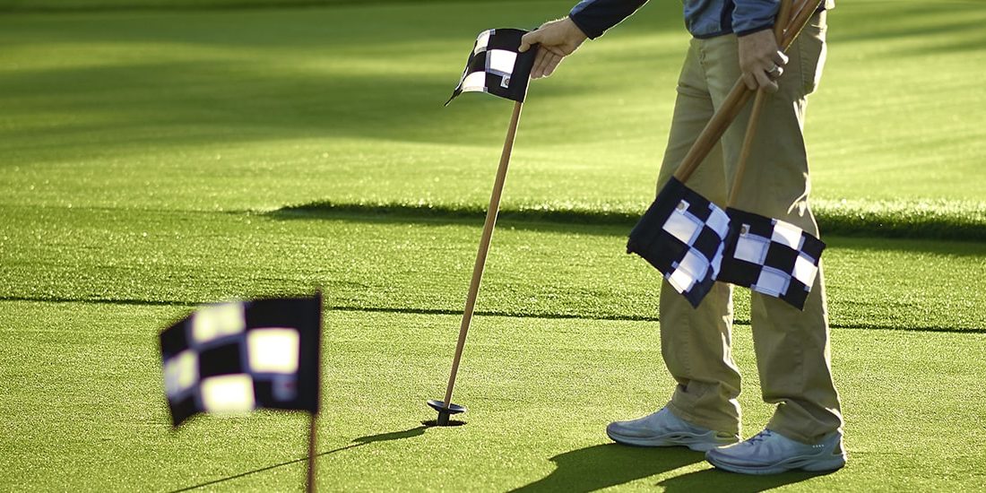 Putting Green Flags